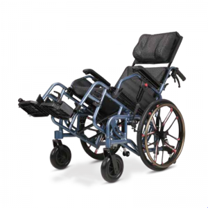 Nhà sản xuất Xe lăn lưng cao hợp kim nhôm dành cho người khuyết tật