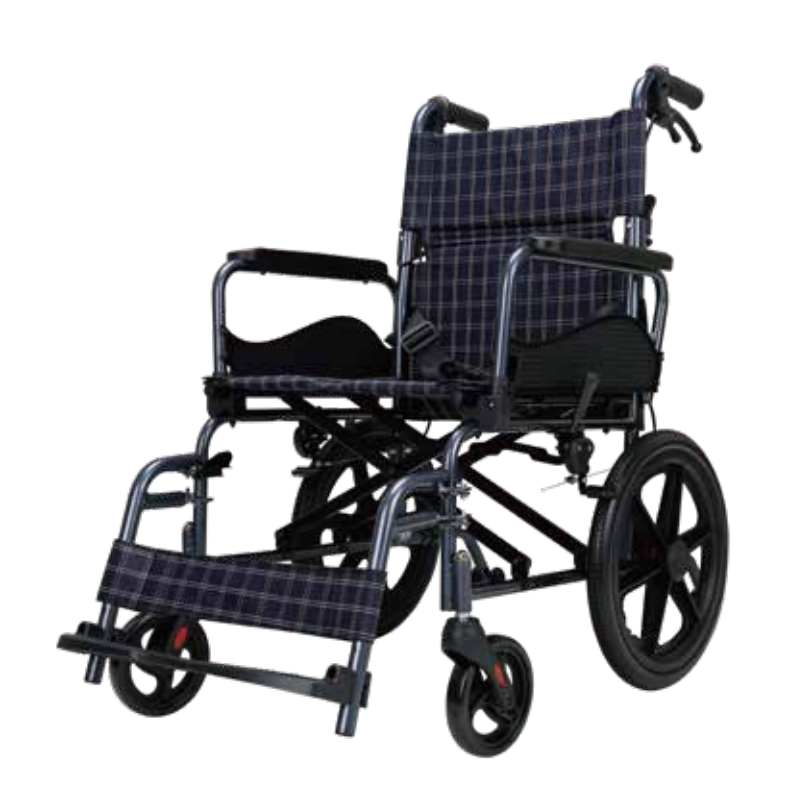 CE Foldable Portable Disabled Elderly Manual Wheelchair