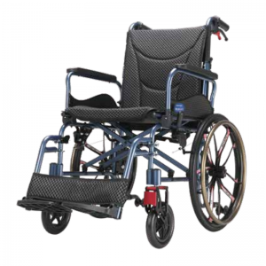 Алюминий күпләп сату җиңел җиңел стандарт инвалид коляскасы