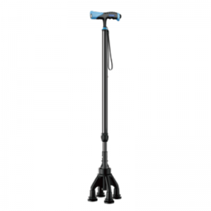 Height Adjustable Aluminum Walking Stick Medical Crutch