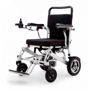 Медицинская легкая портативная электрическая инвалидная коляска с литиевой батареей