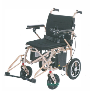 Электрычны інвалідны вазок з алюмініевым лёгкім бесщеточным рухавіком для вонкавага выкарыстання