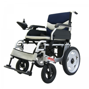 China Aluminum Alloy Controller Adjustable Electric Wheelchair