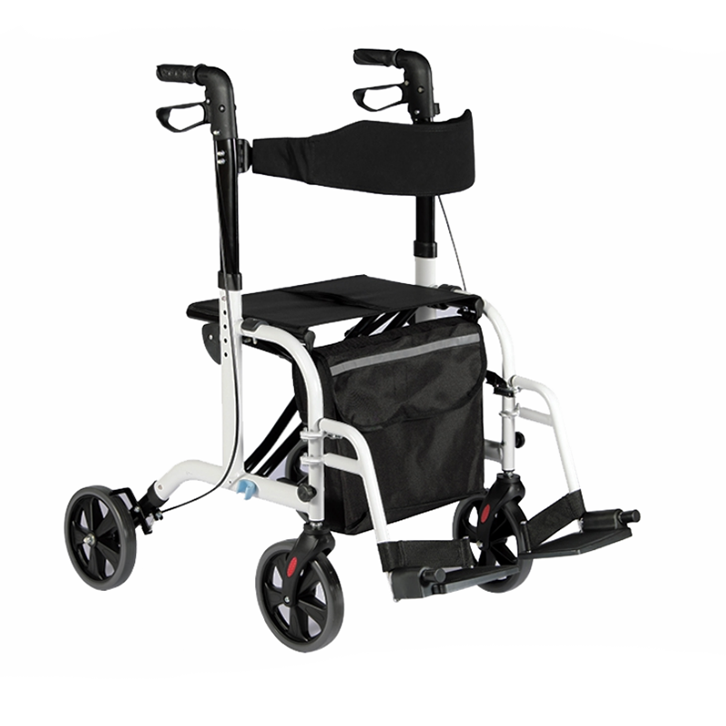 High Quality Aluminum Lightweight Foldable Mobility Elderly Rollator