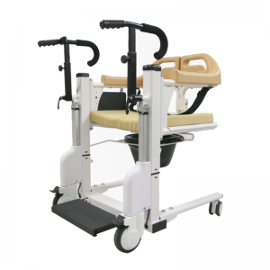 Cadira de transferència multifunció ajustable per a ús domèstic i fàcil de moure amb inodor