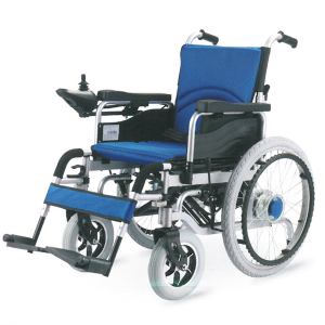 Elektrický skladací elektrický invalidný vozík pre invalidov CE