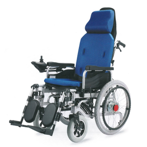 Medyske oanpasse High Back Opklapbere elektryske rolstoel