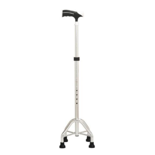 Walking Stick Aluminum Quad-Cane for Elderly