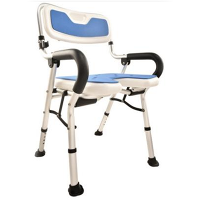 Foldable Bathroom Bath Bench Chair Shower Chair with Back