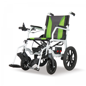 Kub Muag Folding Power Wheelchairs Electric WheelChair rau Txiv Neej Laus