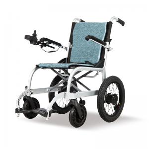 Ny CE Folding Electric Outdoors Medical Hospital Aluminium elektrisk rullstol