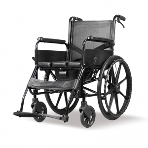Lékařský ruční invalidní vozík Lehký složený invalidní vozík pro osoby se zdravotním postižením