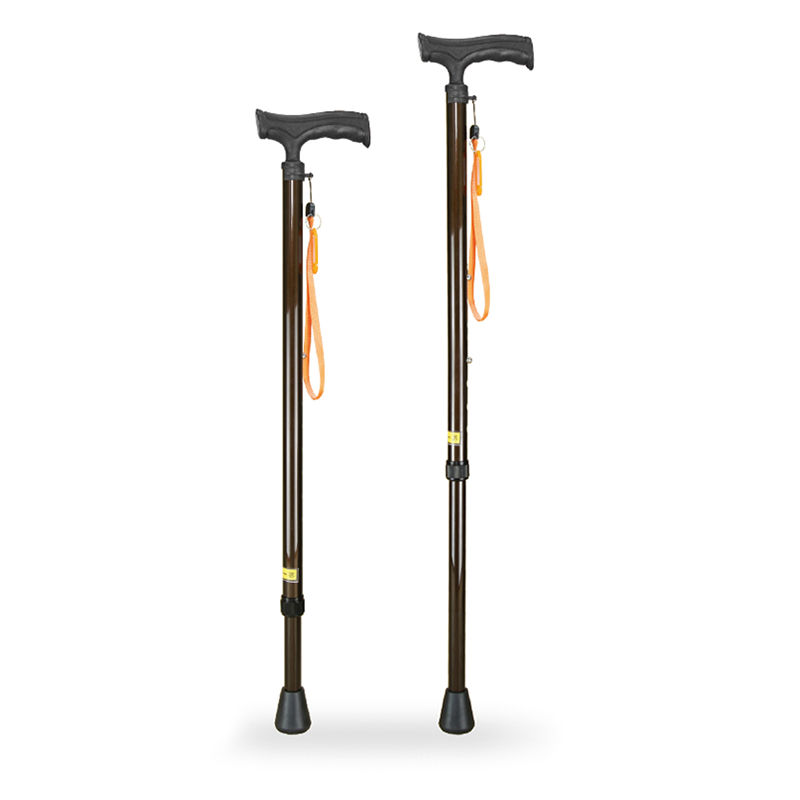 Aluminum Alloy Retractable Crutches Adjustable Walking Sticks