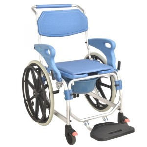 Hot Sale Medical Foldable Commode Shower Chair for The Elder