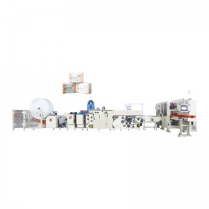 OK-120 Type High Speed Square Tissue Production Line