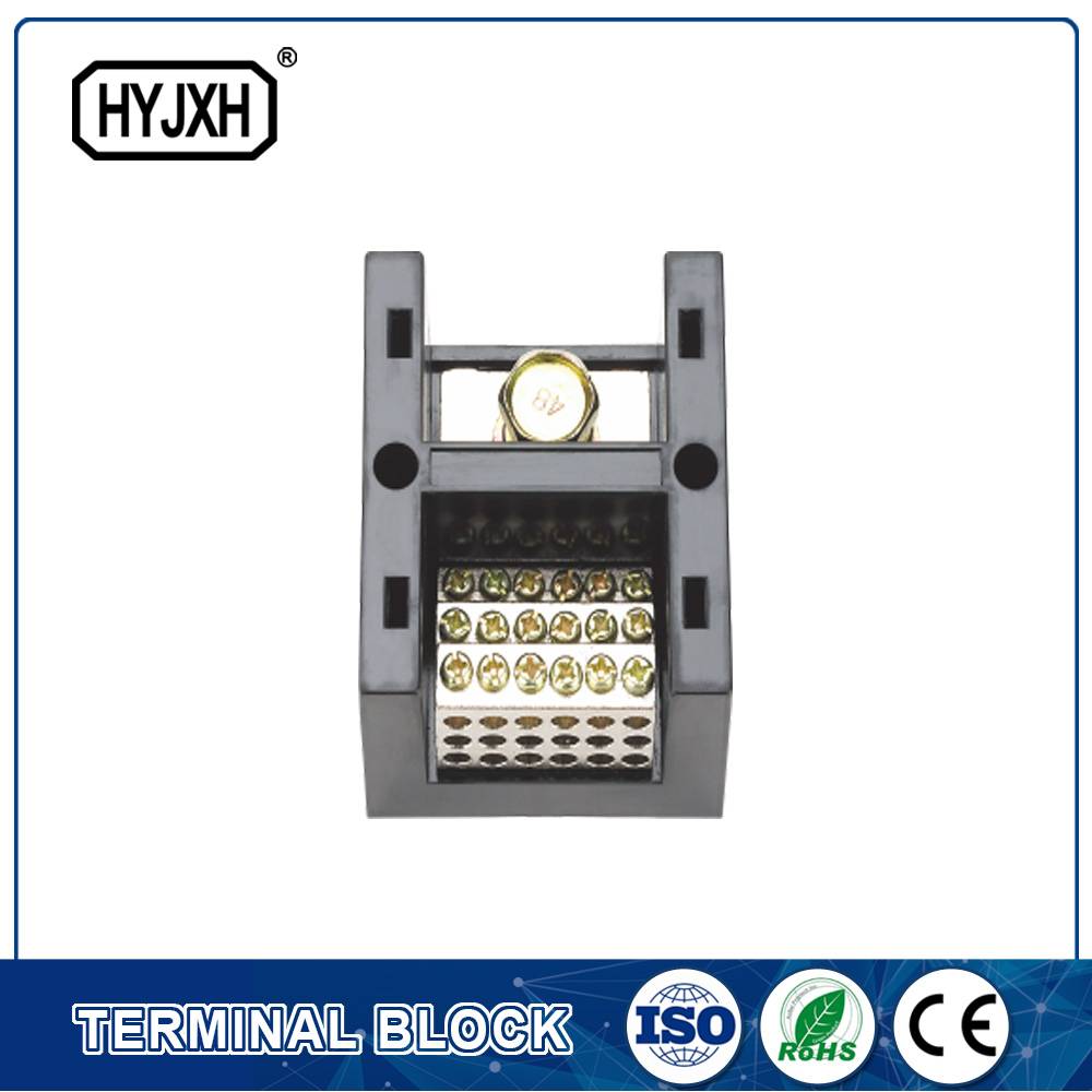 FJ6-JHT series single-pole One inlet,multi-outlet heavy current connection terminal block