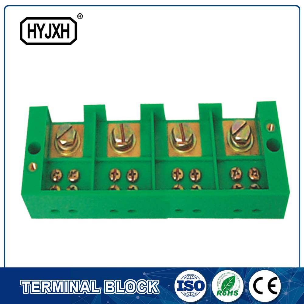 four inlet,multi-outlet connection terminal block for metering box