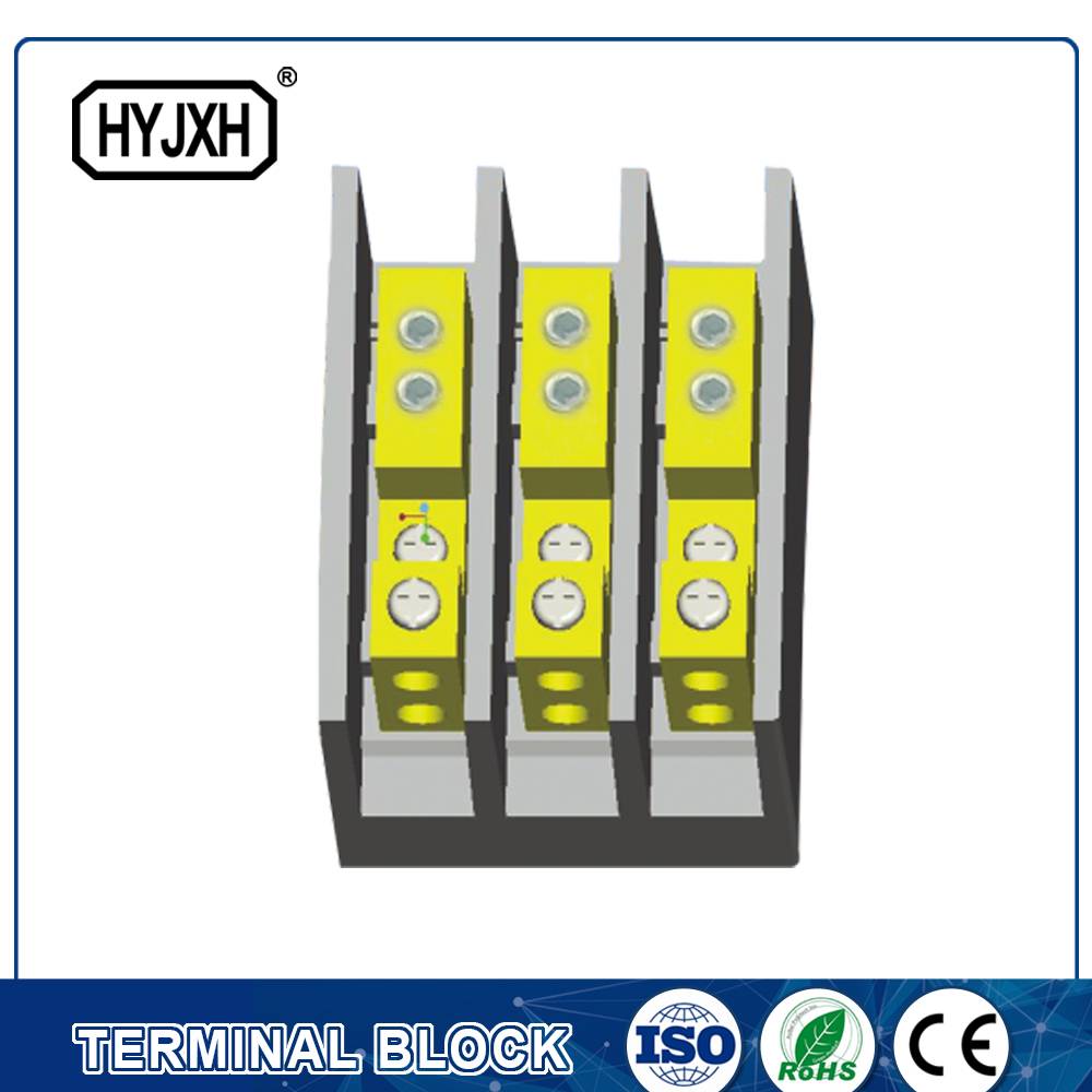 FJ6C-3 three-phase three-wire series heavy current terminal blocks for measuring box(hole insertion type)