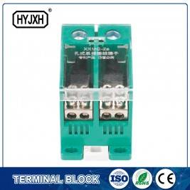 din-rail type single phase Two-inlet multi-outlet connection terminal block for meter box
