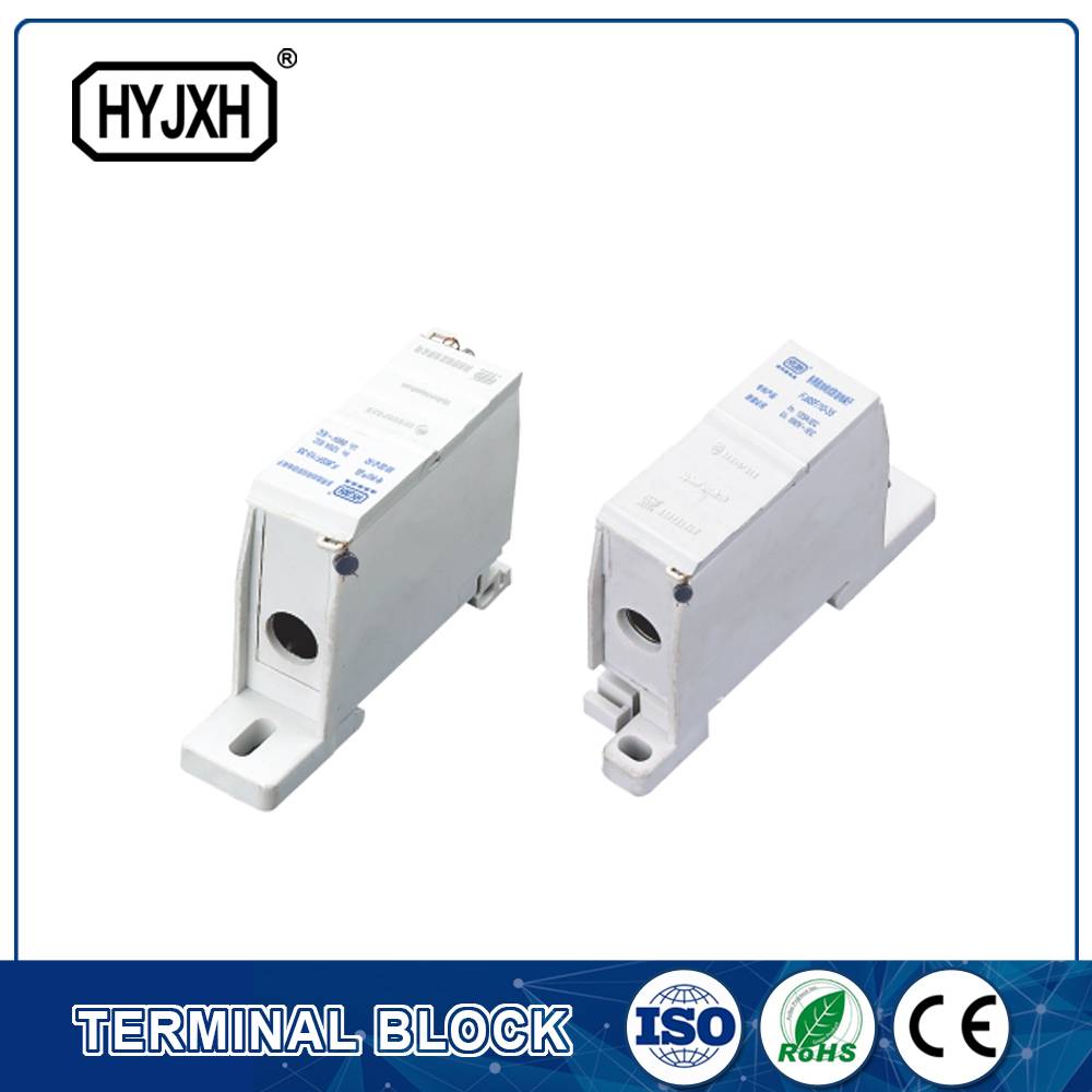 FJ6SF-1 series one-inlet multi-outlet DIN rail connection terminal block(elaborate type)inlet wire : 10-35 mm sq