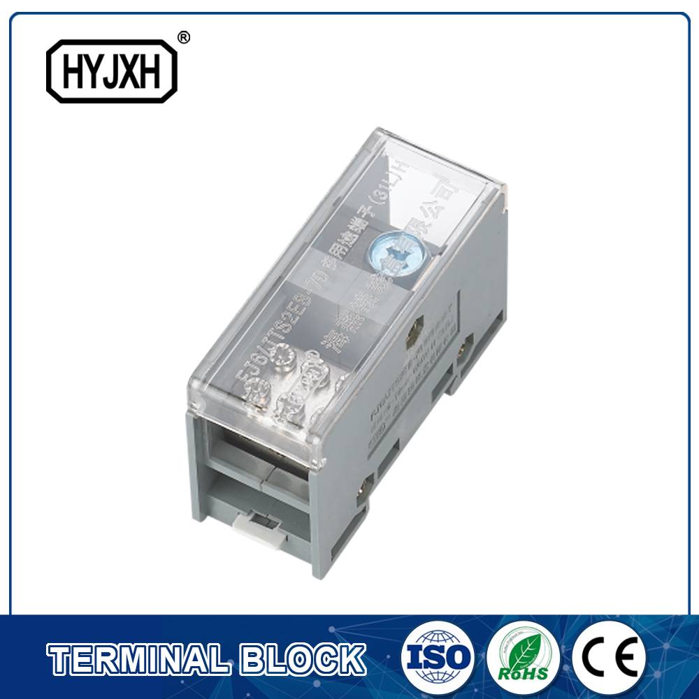 FJ6-JTS2EB Single pole DIN rail type connection terminal  max inlet wire : 70 mm sq