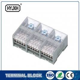 FJ6-JTS2EB Three Phase Three Wire DIN rail type connection terminal  max inlet wire : 120,150mm sq