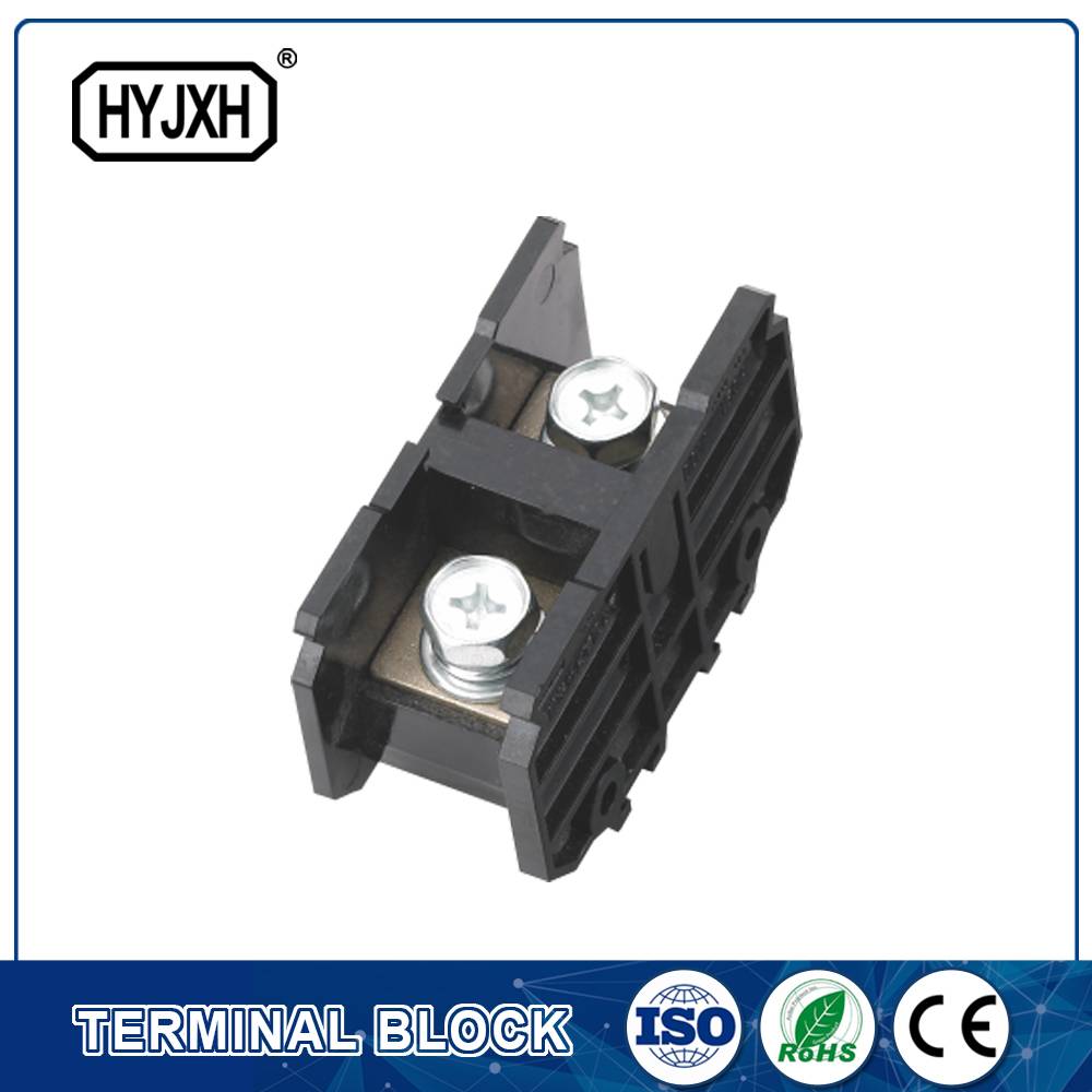 (150A)Din rail type Single phase one-inlet multi-outlet connection terminal block for metering box