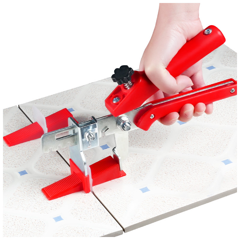 Easy And Convenient High Quality Plastic Tile Spacers White Leveling Clip And Multicolor Wedges