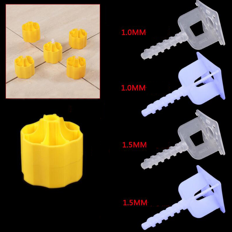 New Tile Leveling Tool Yellow Screw-Type Tile Leveling System Use For Tiles And Walls Tile Leveling Clips