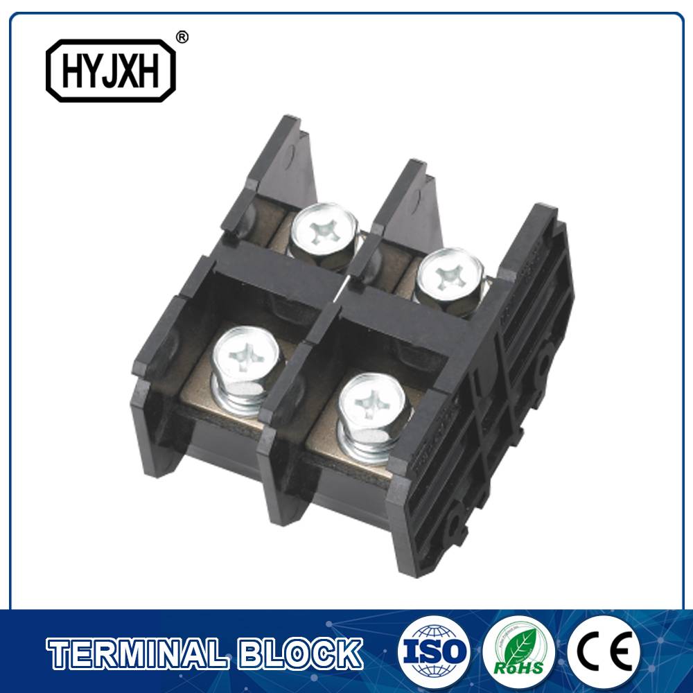 (150A)Din rail type Single phase Two inlet,multi-outlet connection terminal block for metering box