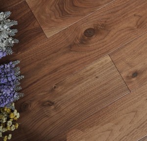 High quality multi layer walnut parquet engineered solid wood flooring natural color walnut floating floor