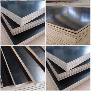 Wholesale Film Faced Plywood WBP Glue Poplar/Combi/Birch Core Marine Plywood for Construction