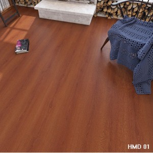 China New Product Birch Hardwood Grey Laminate Wood Flooring 10mm