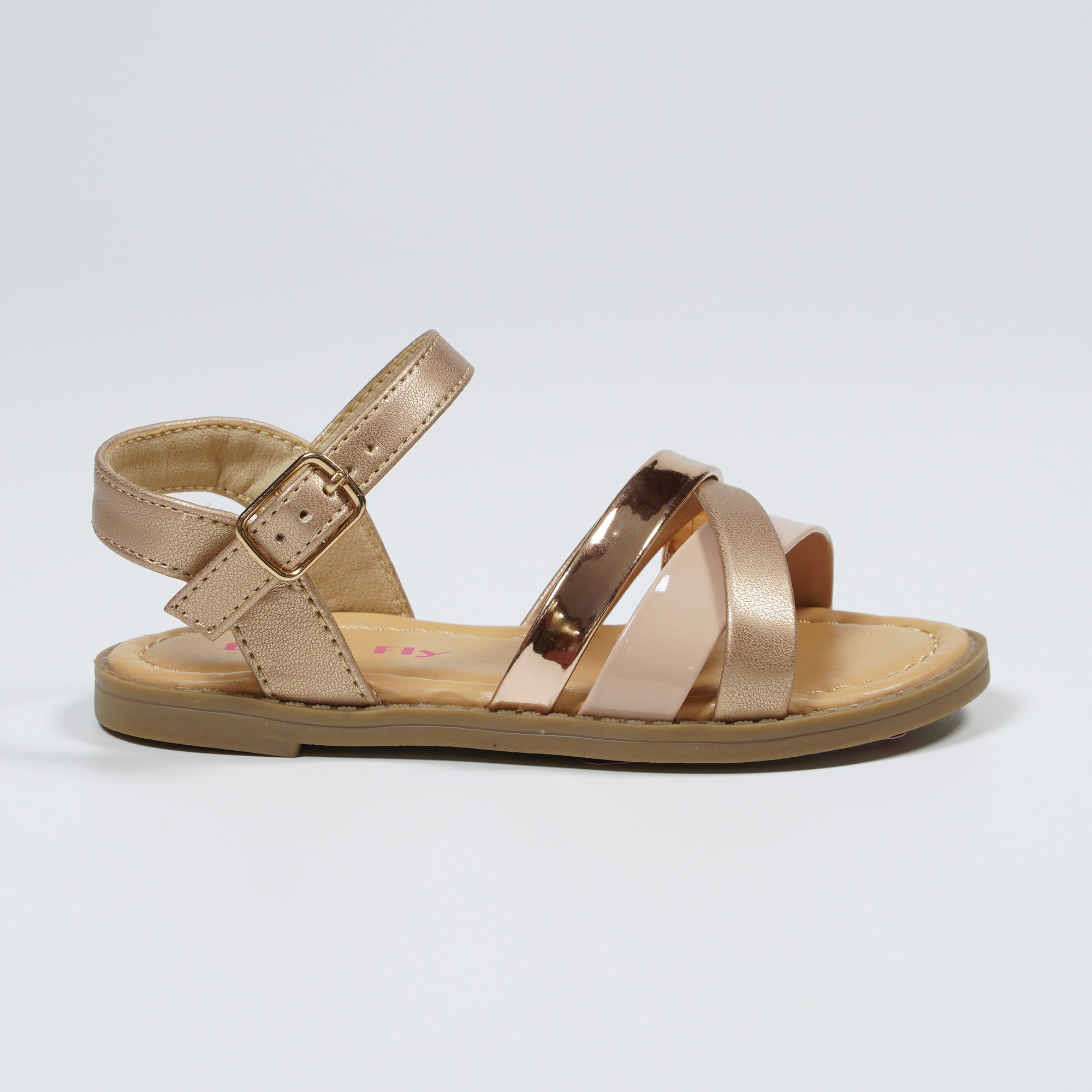 2024 Wholesale discount girls cross strap sandals
