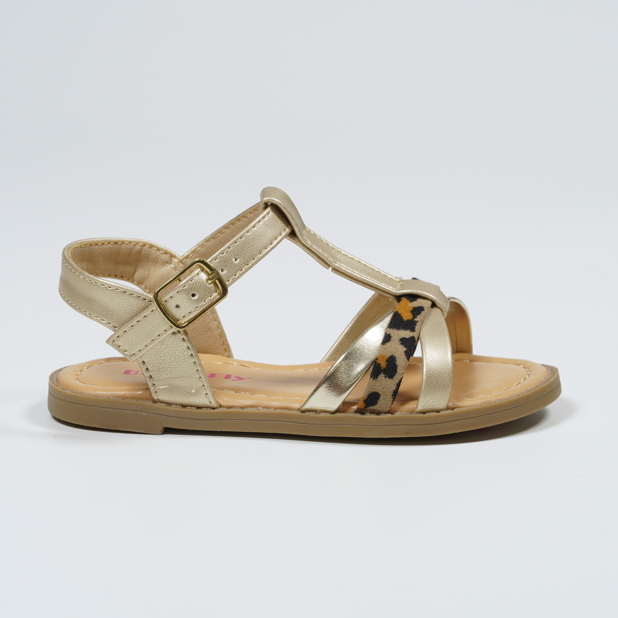 Foreign Trade Girl’s Leopard Print Sandals