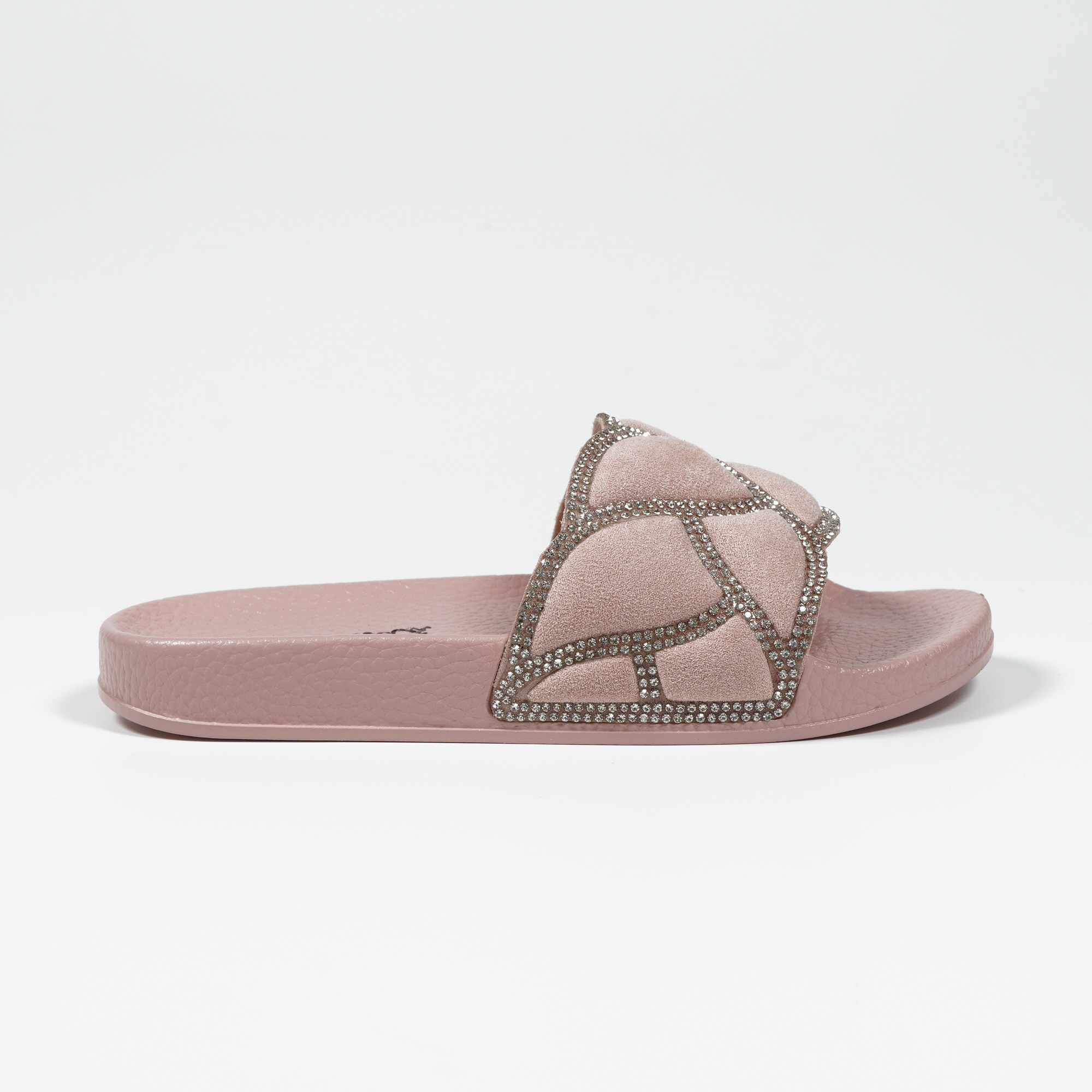 Women’s Casual Flat Non-slip Rhinestones Slippers Fashion Wholesale Slippers
