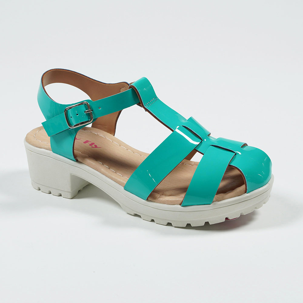 Aqua Green Fashion Style Breatheable Sandal Shoes Yidaxing OEM ODM Footwear
