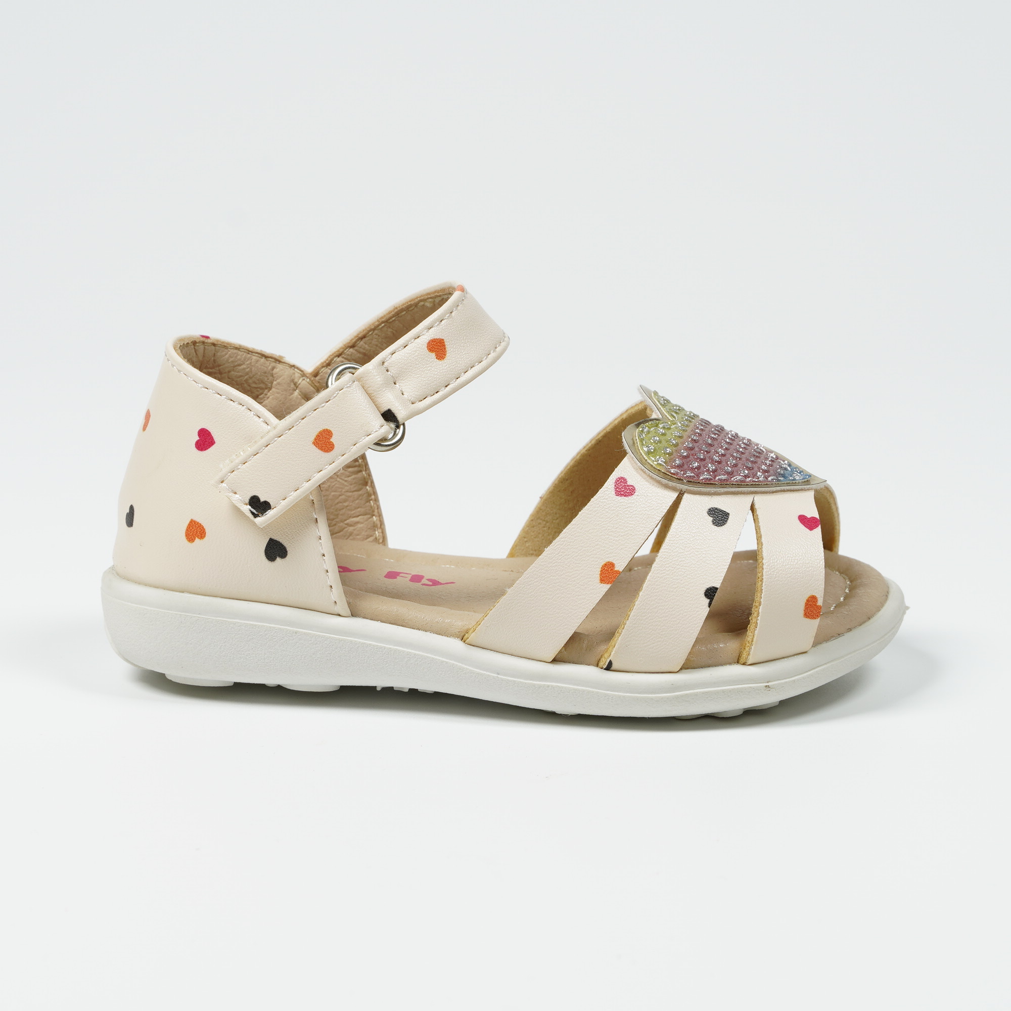 Cute-gradient-heart-shaped-spotted-Girls-Sandals-YDX0390H-1