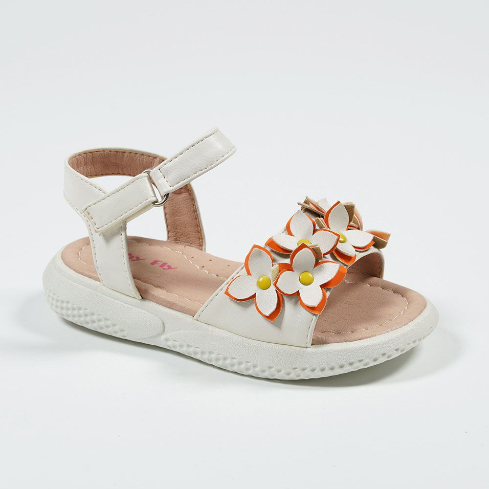 Baby Girl’s Little Sandals With Flowers Outdoor Casual Wholesale Sandals