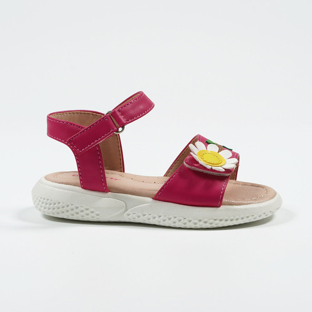 Pretty-Flower-Design-Sandals-Summer-Comfortable-Kids-Velcro-Strap-Sandals-YDX516A-3