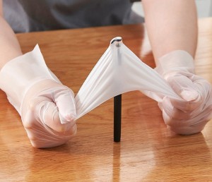 Synthetic Silky Disposable TPE Gloves
