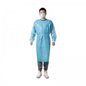 Disposable  Standard Bata Quirurgica Surgical Isolation Gown
