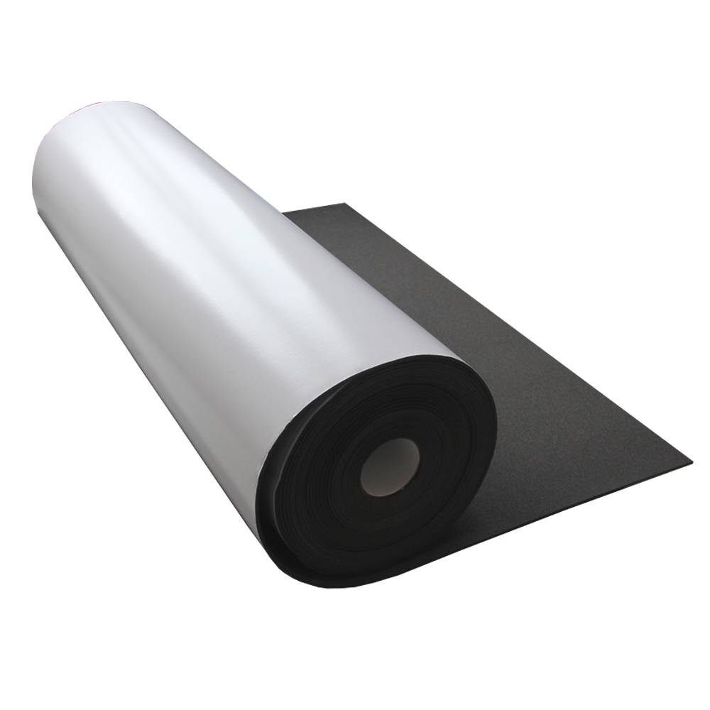 Best quality Food Grade Rubber Sheet - Black neoprene roll adhesive waterproof rubber foam insulation sheet – Skypro