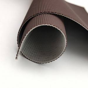 Line shape pattern PVC conveyor belt for wood sanding machine