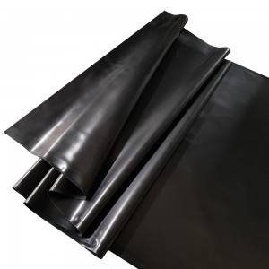 Black Color Density 1.6g/cm3 Thin Solid NBR Nitrile Rubber Sheet