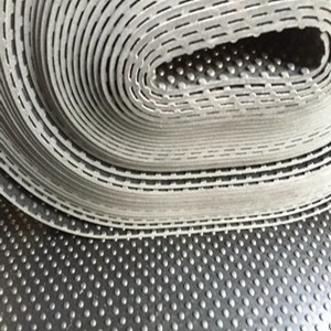 Hot Sale 3MM Black Color Small Coin Rubber Sheet Mat