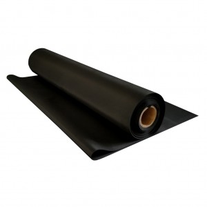 High Temperature Insulation Elastic Black Nature Rubber Foam Sheet