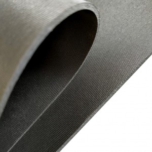 High Temperature Insulation Elastic Black Nature Rubber Foam Sheet