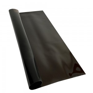 0.15Mm High Gloss Rigid PVC Thin Plastic Sheet Black PVC Roll