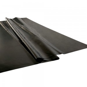 Anti slip rubber mat and waterproof 0.5mm thin black antistatic matting sheets